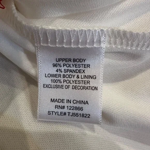 LILT 2T GIRLS RED & WHITE DRESS WITH PEA COAT CHRISTMAS - Picture 11 of 13